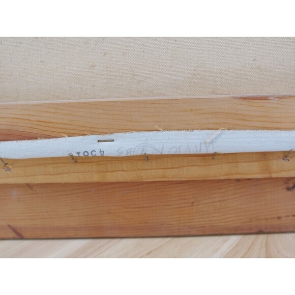 Sailing Ship Oil Painting 22x18 Lendi Signed on Canvas Framed Original - Picture 11 of 15